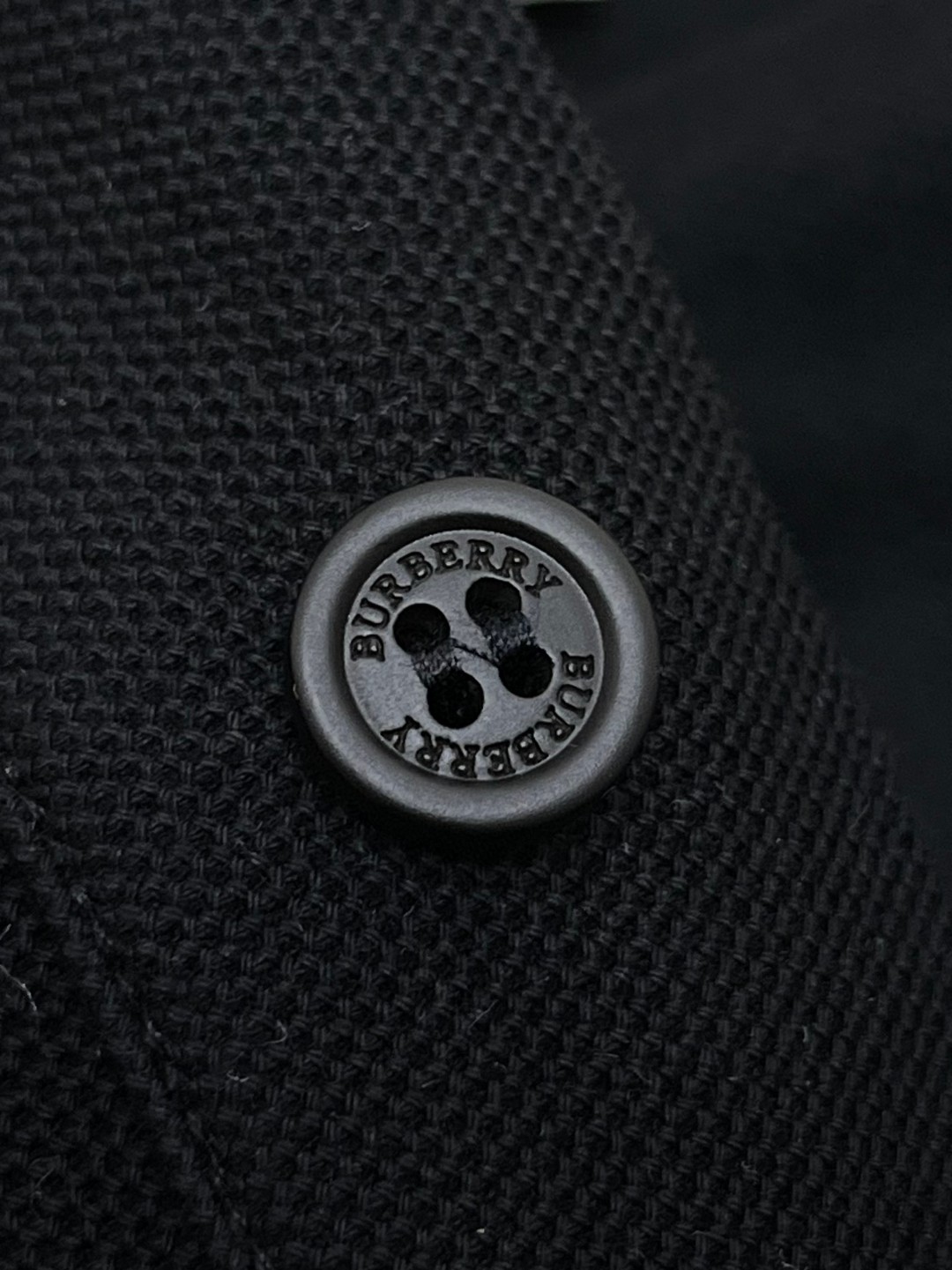 Burberry 巴宝莉 纯色刺绣战马条纹领Polo衫 短袖 T恤 圆领 短款 夏季 黑色 白色 棕色 80707741