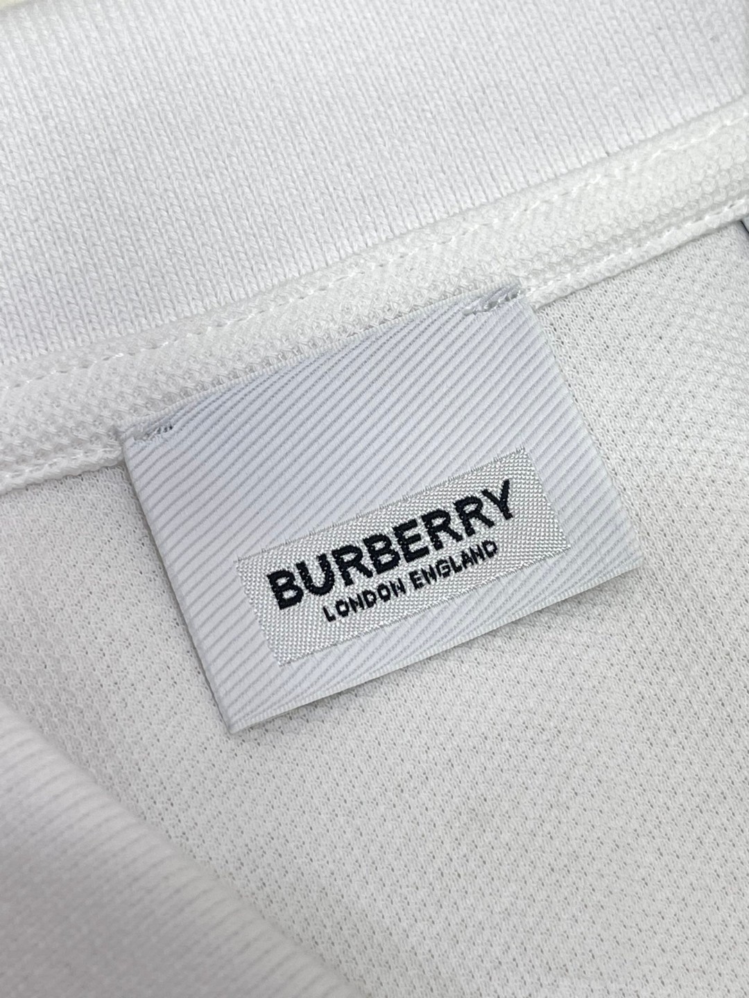 Burberry 巴宝莉 纯色刺绣战马条纹领Polo衫 短袖 T恤 圆领 短款 夏季 黑色 白色 棕色 80707741