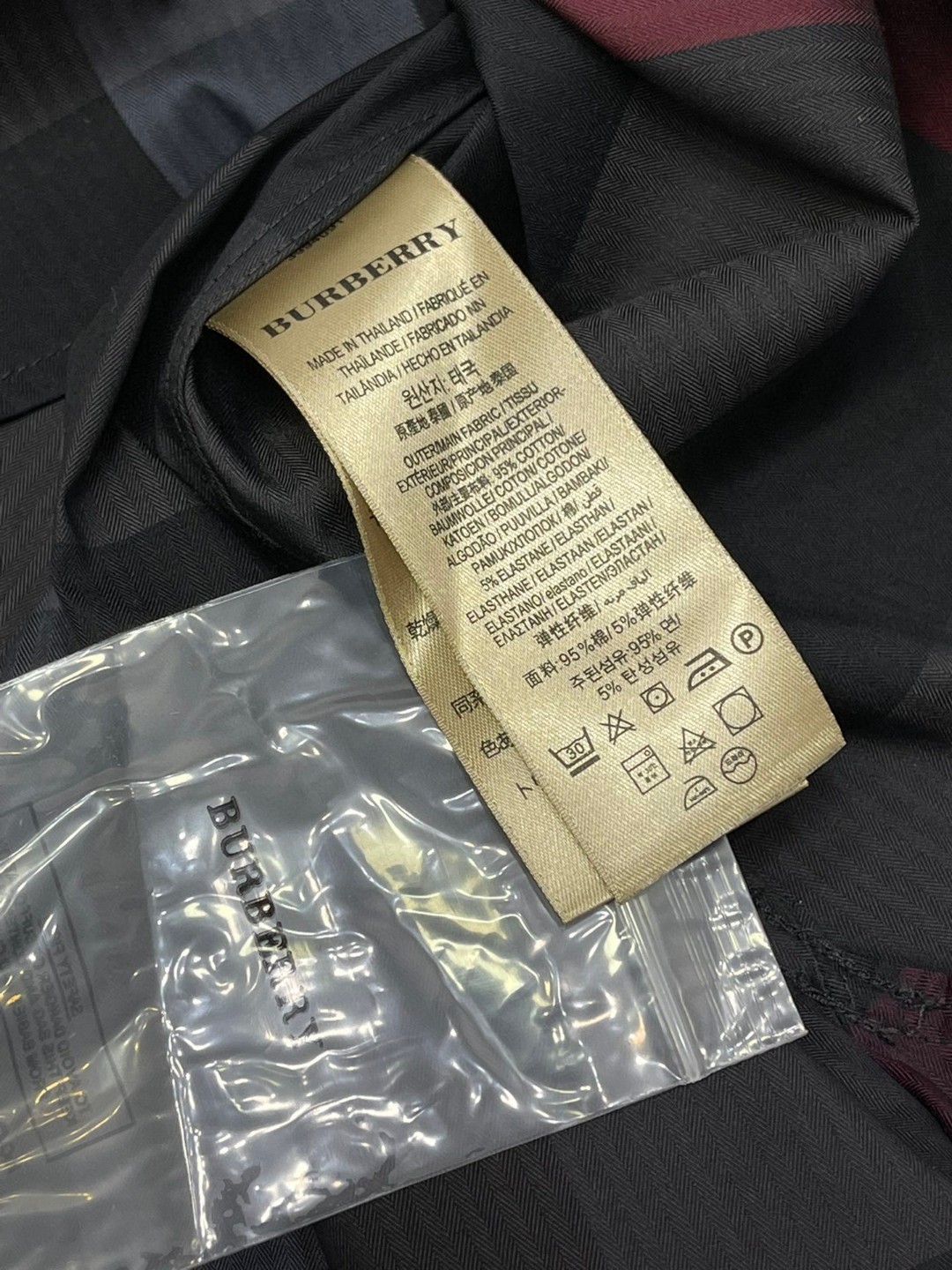 Burberry 巴宝莉 格纹翻领单排扣衬衫 短袖 夏季 蓝色 黑色 绿色 80876371