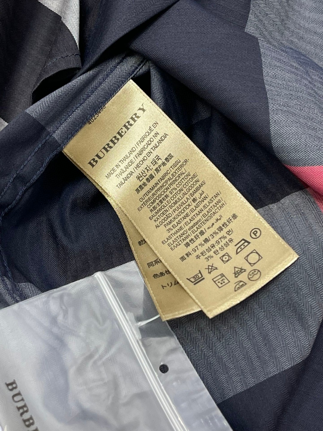 Burberry 巴宝莉 格纹翻领单排扣衬衫 短袖 夏季 蓝色 黑色 绿色 80876371