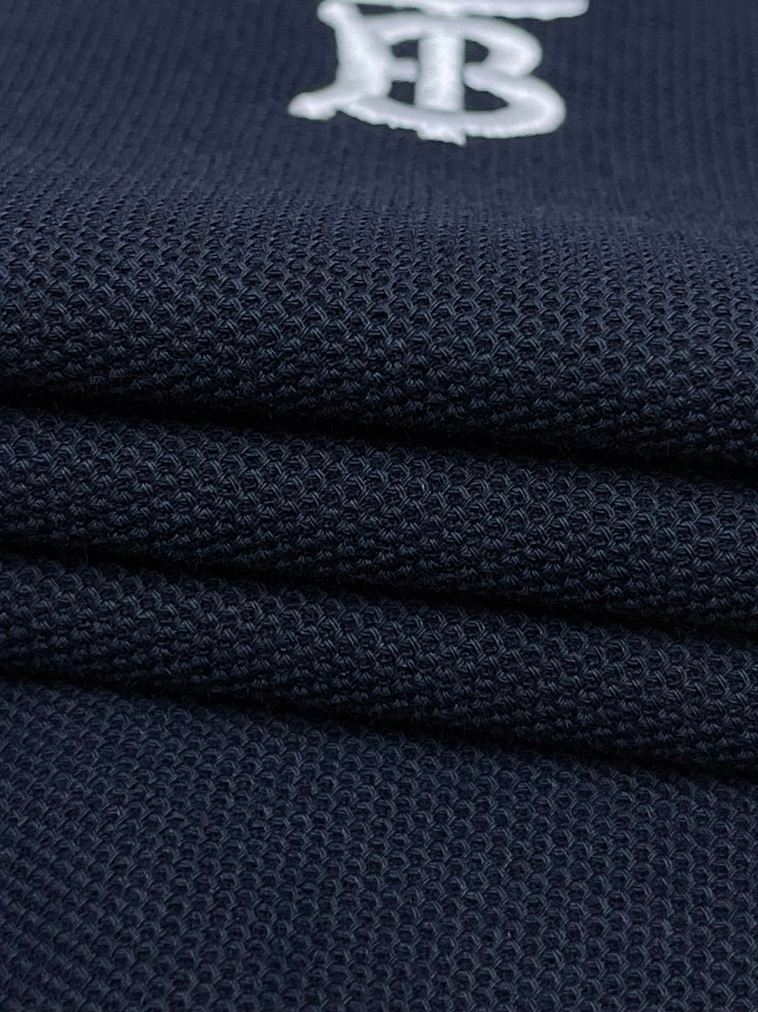 Burberry 巴宝莉 撞色字母logo刺绣Polo衫 短袖 T恤 圆领 短款 夏季 黑色 白色 酒红色 8017003-A1189