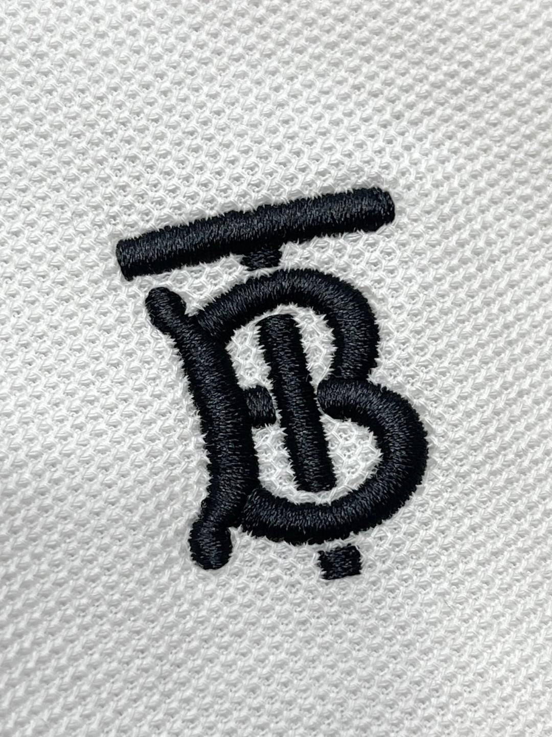 Burberry 巴宝莉 撞色字母logo刺绣Polo衫 短袖 T恤 圆领 短款 夏季 黑色 白色 酒红色 8017003-A1189
