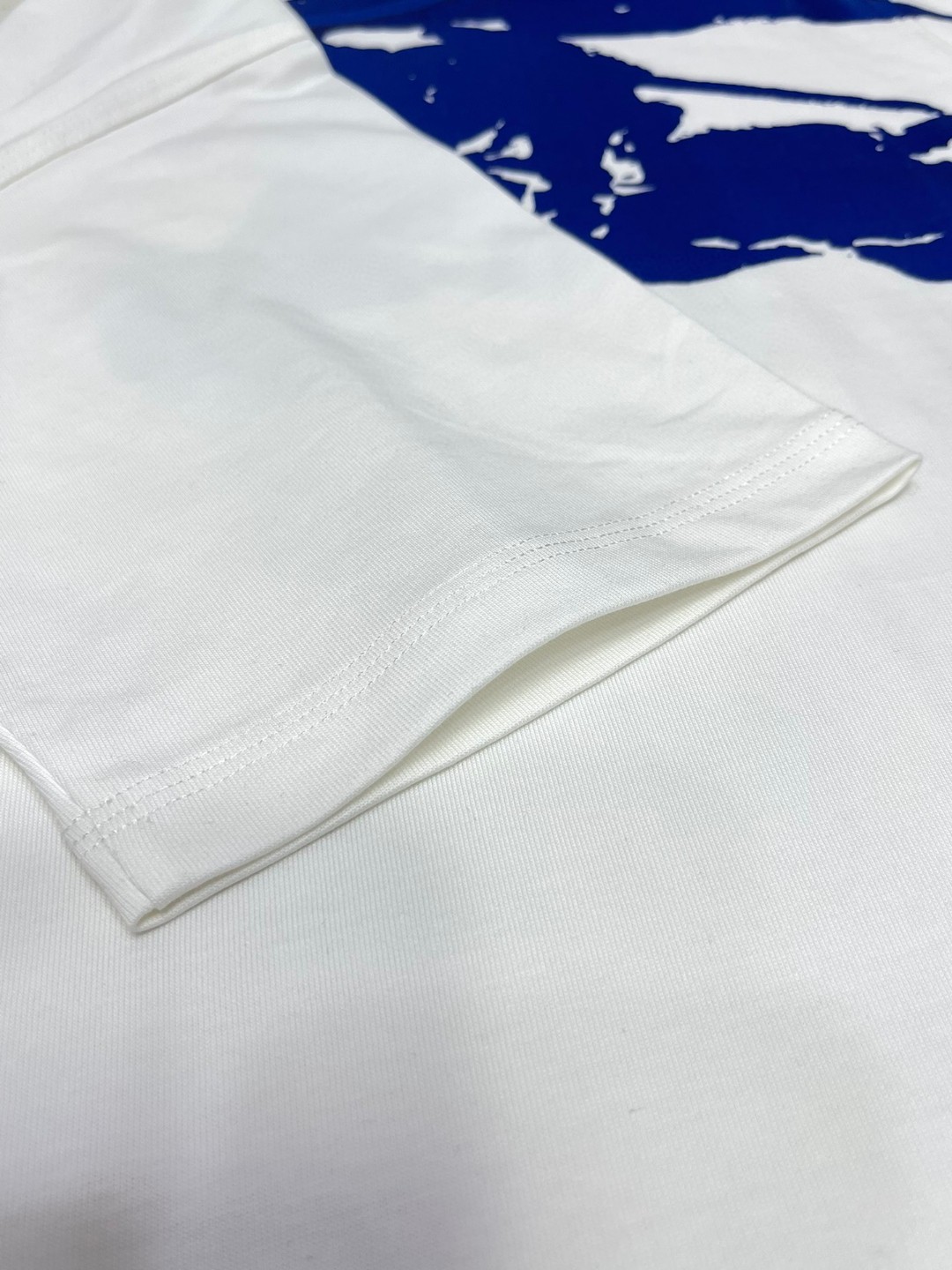 Burberry 巴宝莉 马术骑士印花图案 短袖 T恤 圆领 短款 夏季 白色 80907931