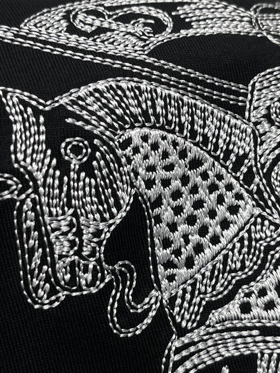 Burberry 巴宝莉 马术骑士刺绣图案 短袖 T恤 夏季 黑色 80727751