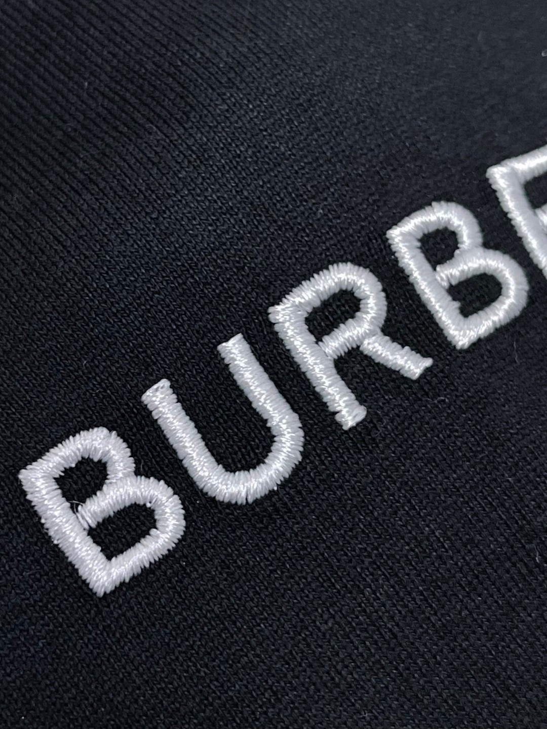 Burberry 巴宝莉 字母logo刺绣 短袖 T恤 夏季 黑色 白色 蓝色 80575471