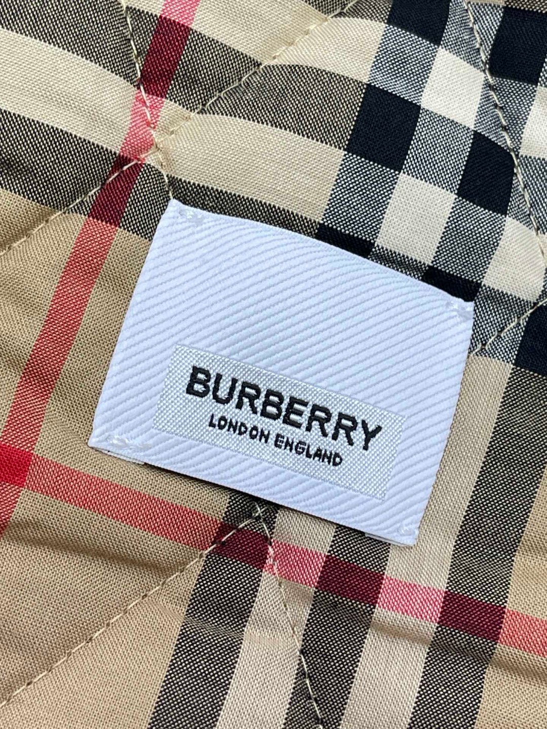 Burberry 巴宝莉 菱格纹夹克 棉服 长袖 外套 秋冬款 姜黄色 80963551