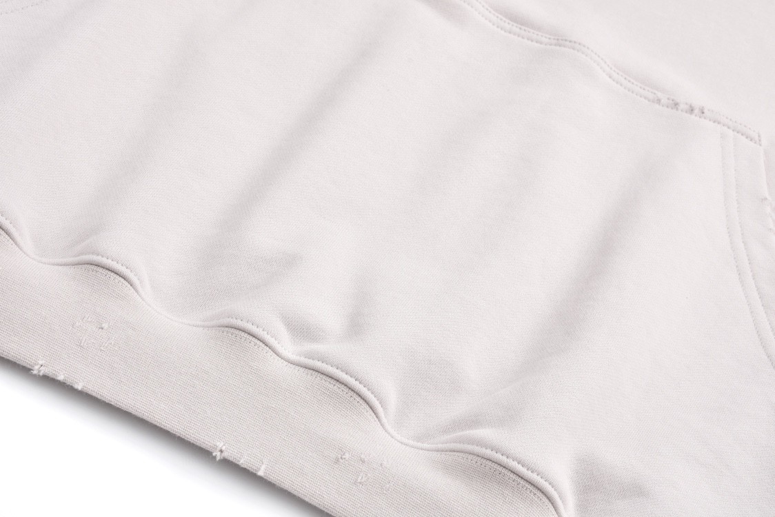 Balenciaga 巴黎世家 胶带字母logo印花 连帽卫衣 破洞 外套 长袖 秋冬 黑色 白色 739024TQVQ91073