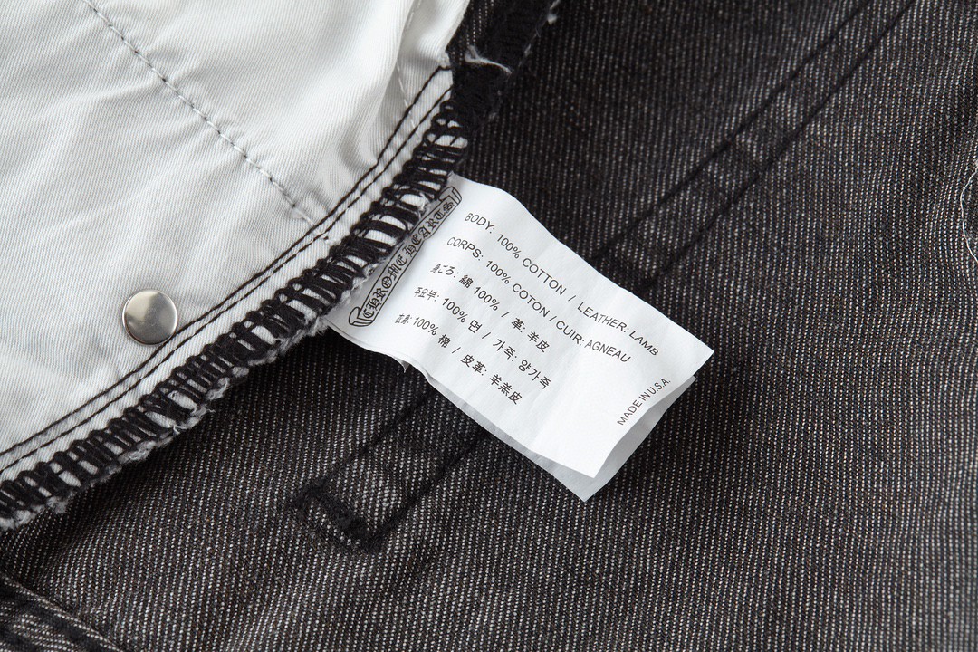 Chrome Hearts 克罗心 城市限定牛仔裤 裤子 长裤 黑白 黑绿 黑蓝 灰色