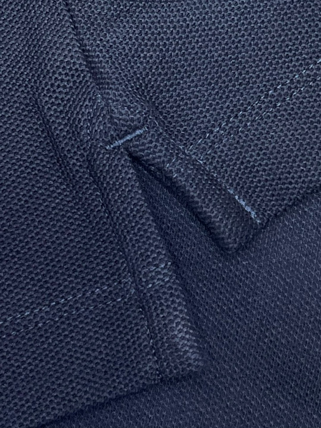 Burberry 巴宝莉 字母刺绣logo条纹领Polo衫 长袖 T恤 白色 黑色 藏蓝色 蓝色 80176801