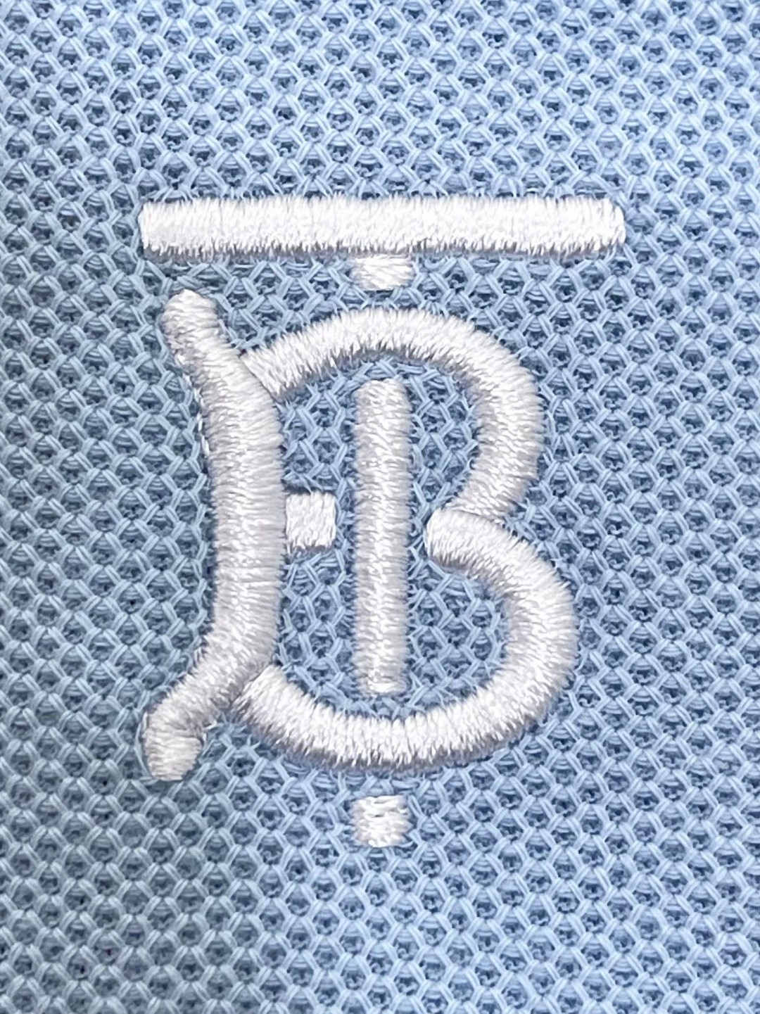 Burberry 巴宝莉 字母刺绣logo条纹领Polo衫 长袖 T恤 白色 黑色 藏蓝色 蓝色 80176801