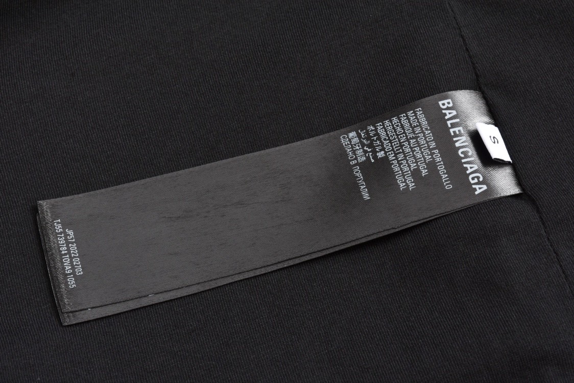 Balenciaga 巴黎世家 做旧拼接双环拉链连帽卫衣 长袖 秋冬 外套 790359TQVM21070