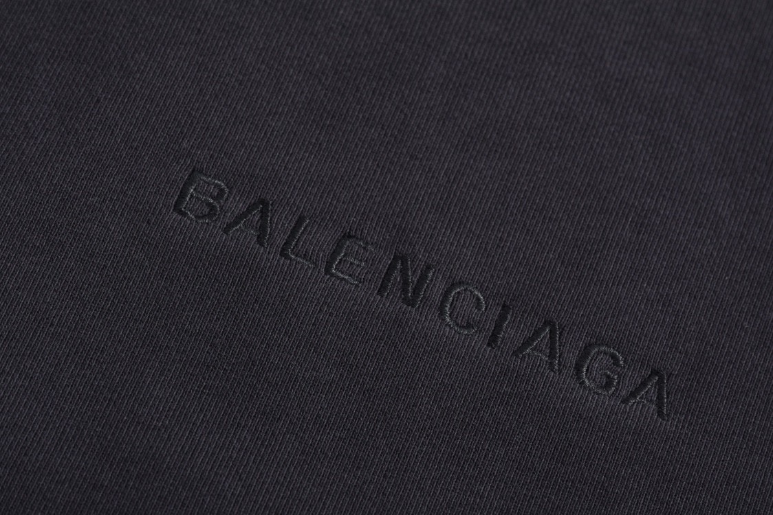 Balenciaga 巴黎世家 自由女神印花连帽卫衣 长袖 秋冬 黑色 739024TQVS11083