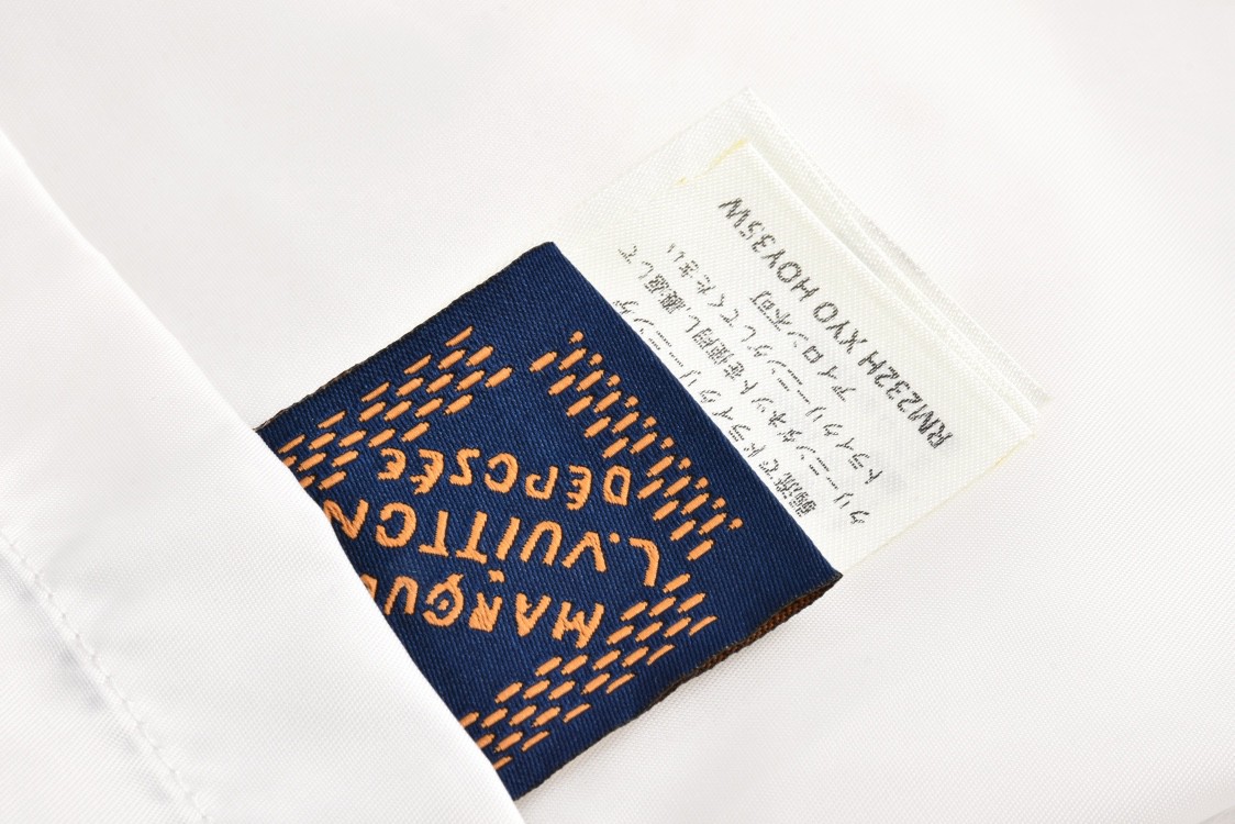 LOUIS VUITTON 路易威登 水貂毛绿松石皮草外套 夹克 长袖 白色 1AFXB6