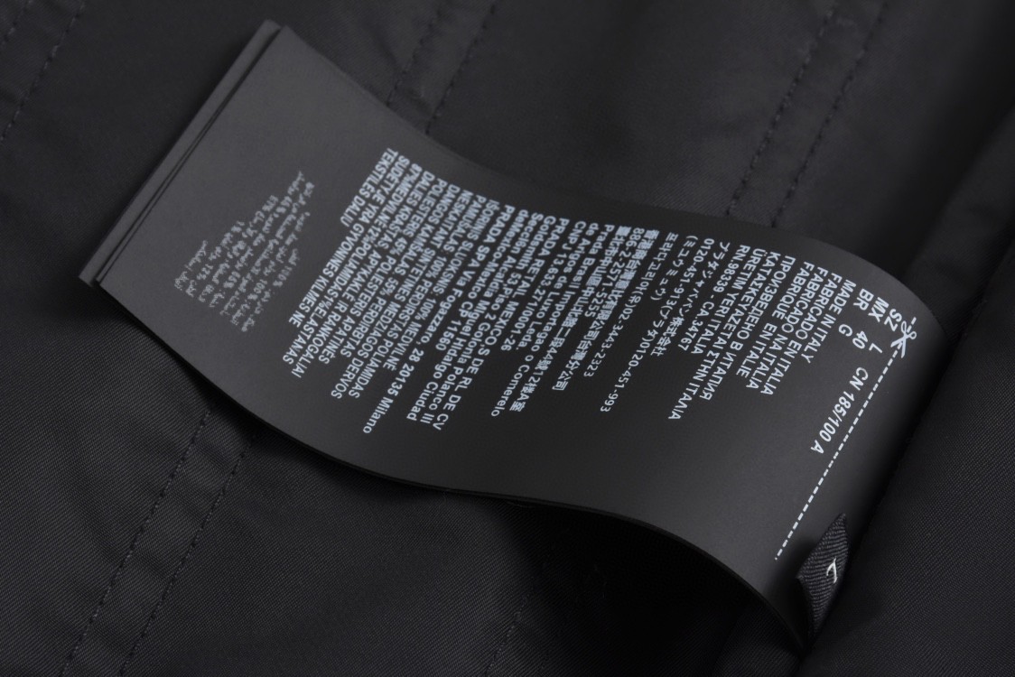 PRADA 普拉达 字母logo帆布棒球服 夹克 外套 长袖 象牙色 SGC725-152I-F0304-S-OOO