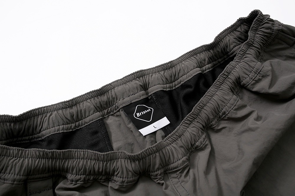 880#MADNESS 纯色刺绣字母logo速干短裤 五分裤 休闲裤 裤子 灰色