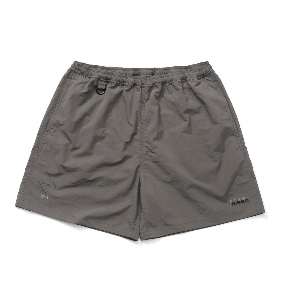 880#MADNESS 纯色刺绣字母logo速干短裤 五分裤 休闲裤 裤子 灰色