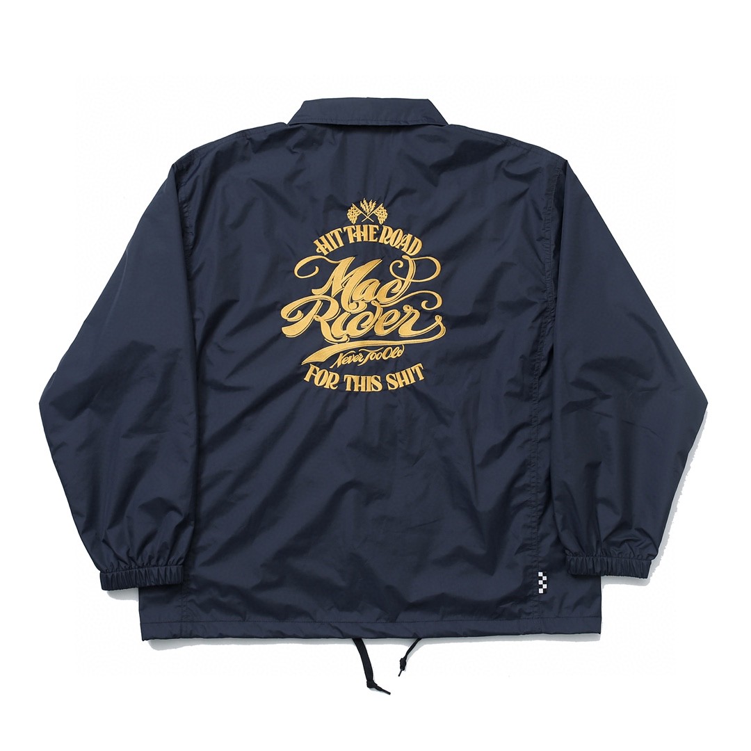745#MADNESS 字母logo印花防水夹克 外套 长袖 秋冬季 休闲 蓝色