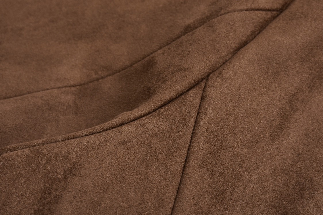 LOUIS VUITTON Tyler SS24 绒面麂皮字母拉链翻领飞行员夹克 长袖 外套 黑色 巧克力色 1AFPWA