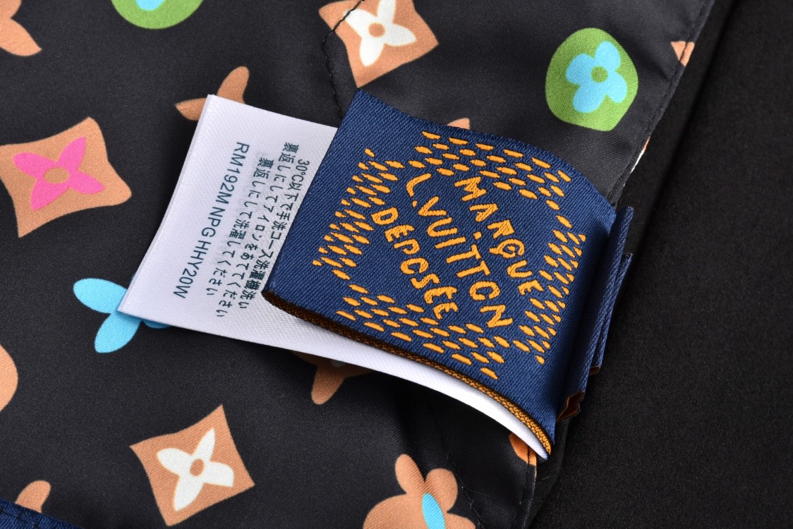 LOUIS VUITTON Tyler SS24 绒面麂皮字母拉链翻领飞行员夹克 长袖 外套 黑色 巧克力色 1AFPWA