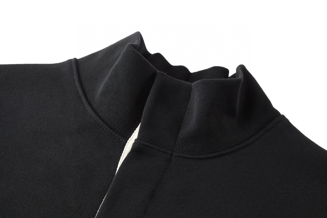 Loewe 罗意威 刺绣Logo徽标立领休闲运动卫衣 长袖 秋冬 灰色 黑色 H526Y24X30-1440