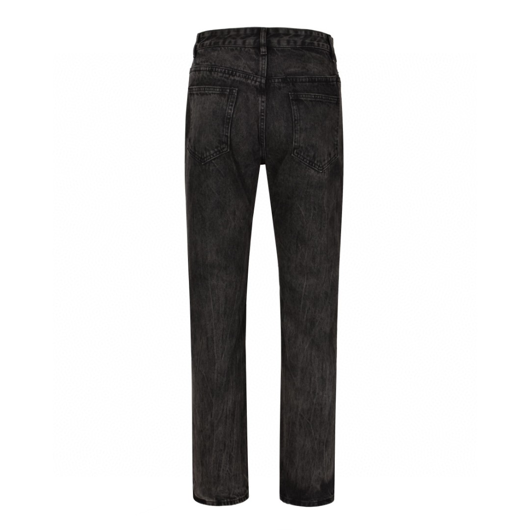 Givenchy 纪梵希 水洗做旧牛仔裤 长裤 裤子 黑灰色 