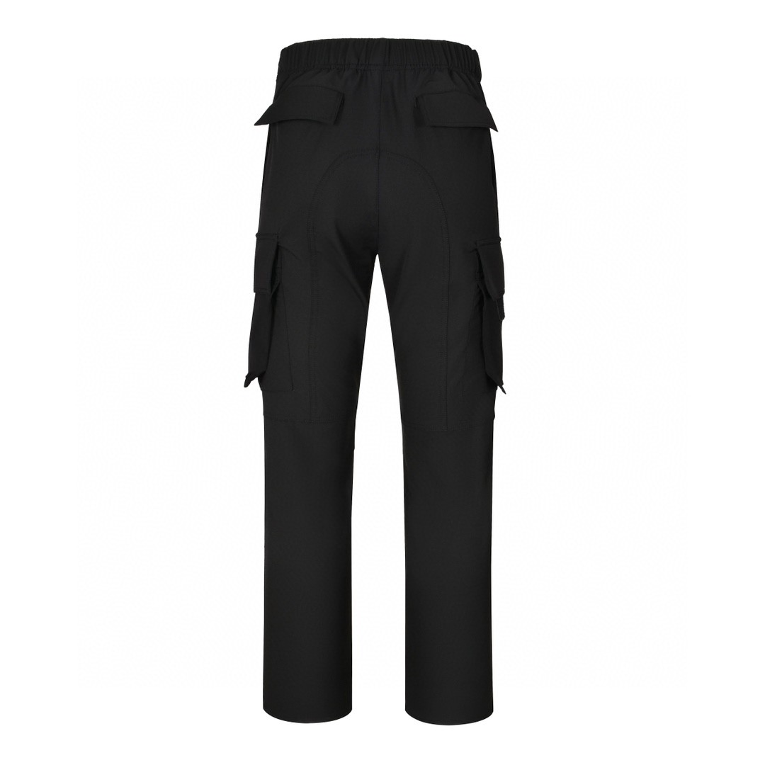 Givenchy 纪梵希 锁扣多口袋拉链工装裤 休闲裤 长裤 裤子 黑色 BM50YQ13SA-001