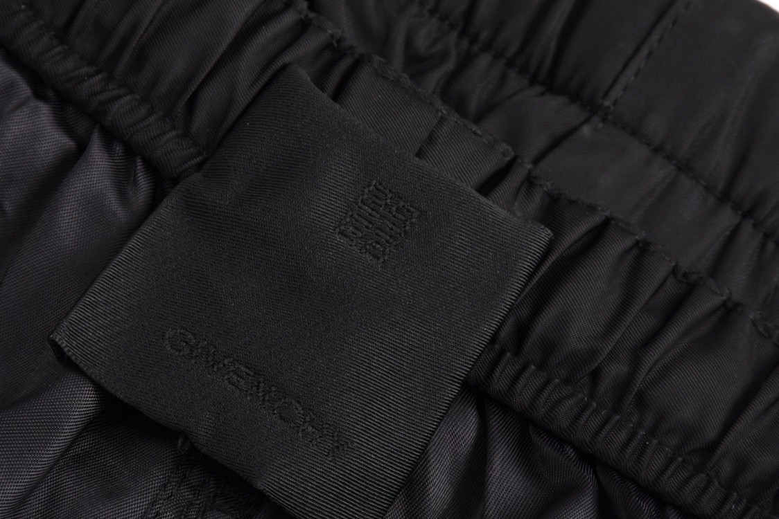 Givenchy 纪梵希 纯色环扣松紧腰工装裤 休闲裤 长裤 裤子 黑色 BM515T13YT-001