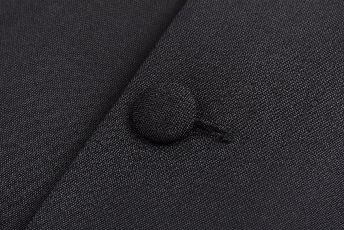 PRADA 普拉达 纯色V领羊毛西装外套 长袖 黑色 UGM255-133S-F0002-S-OOO