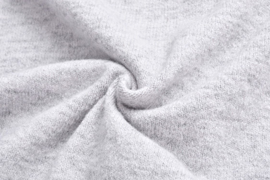 DIOR 迪奥 花卉刺绣字母Logo圆领毛衣 针织衫 秋冬 长袖 灰色 493M649AT864-C889