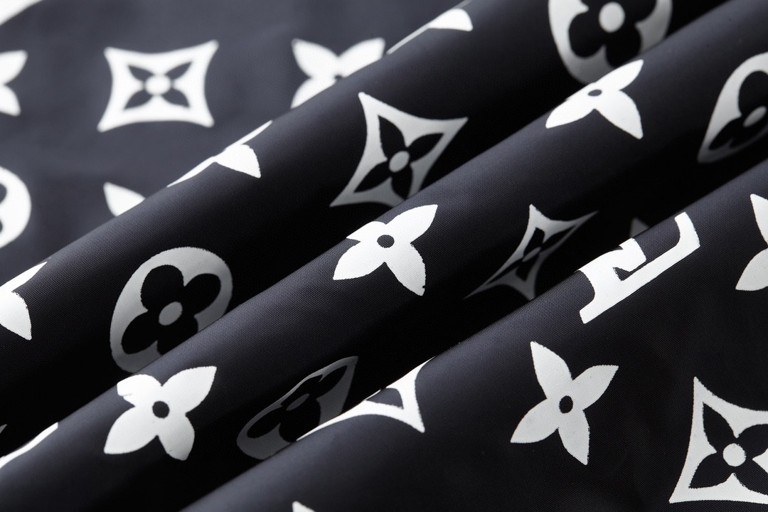 LOUIS VUITTON 拼接logo满印束脚运动裤 休闲裤 长裤 裤子 1AFWQD