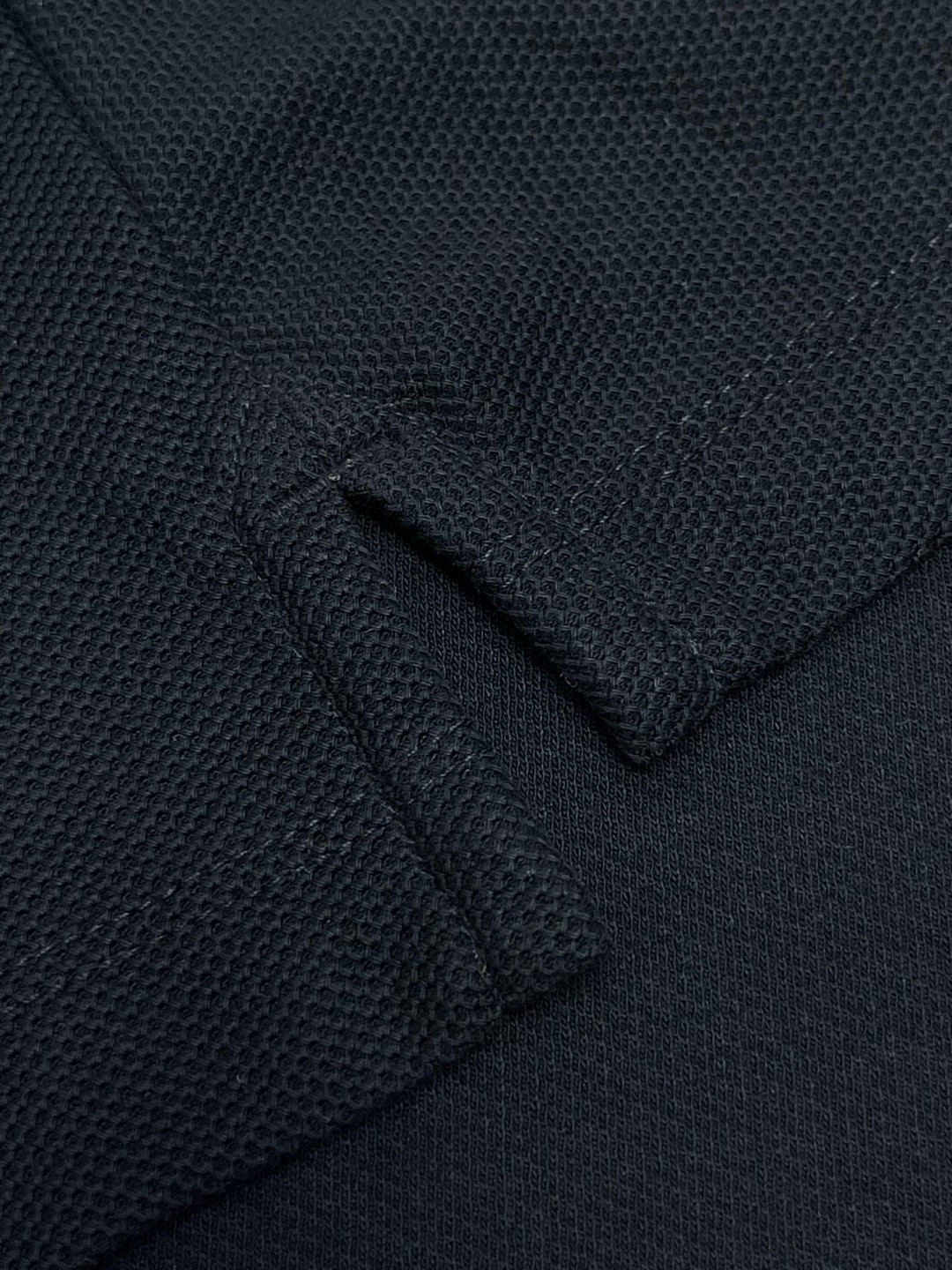 Burberry 巴宝莉 纯色字母刺绣logoPolo衫 长袖 T恤 黑色 藏蓝色 蓝色 80219471
