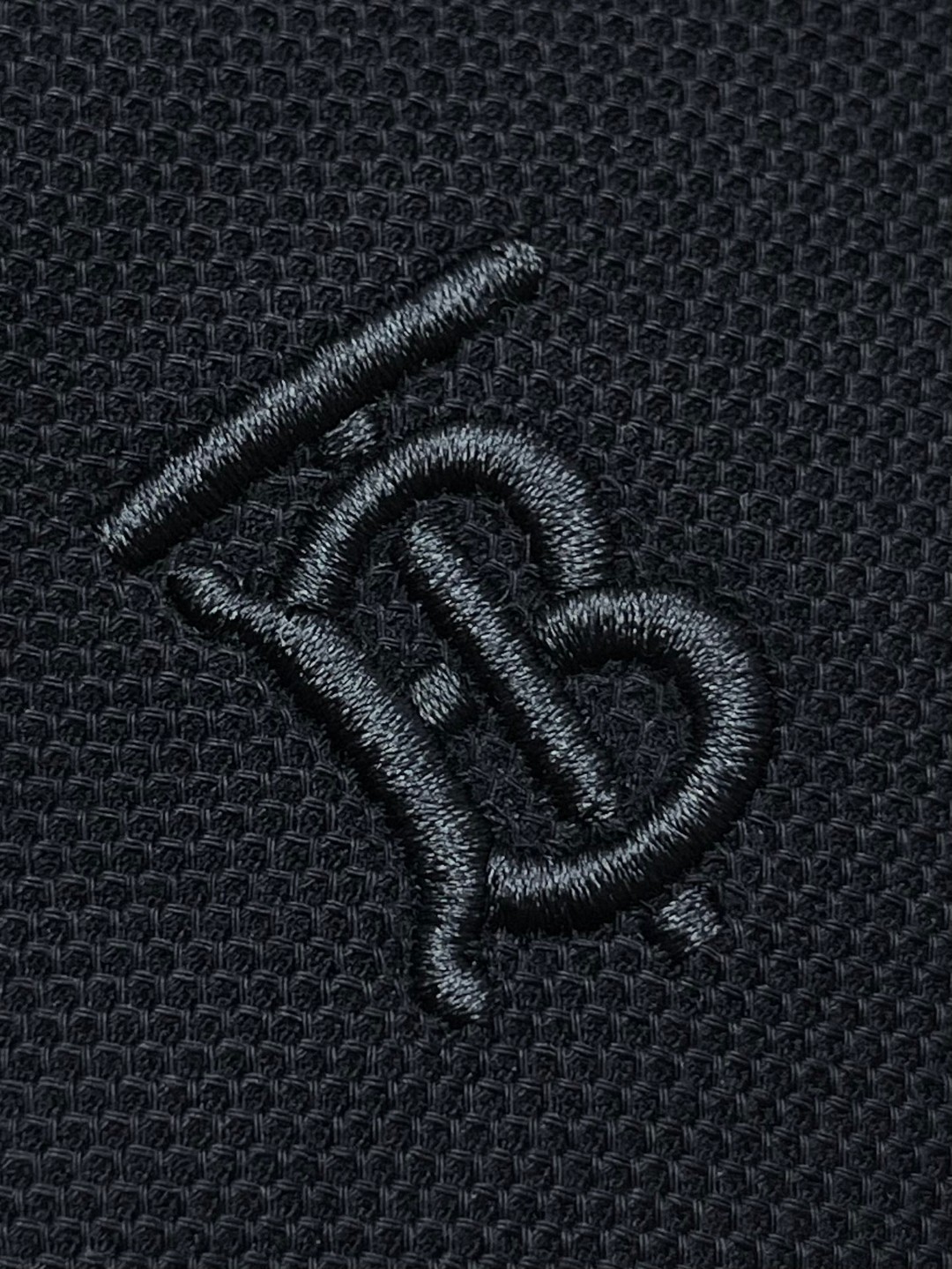 Burberry 巴宝莉 纯色字母刺绣logoPolo衫 长袖 T恤 黑色 藏蓝色 蓝色 80219471