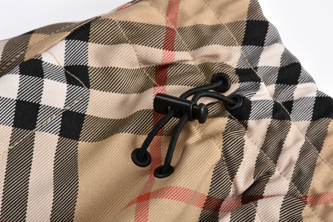 Burberry 巴宝莉 战马图案格纹松紧腰休闲裤 裤子 长裤 沙色 80870321