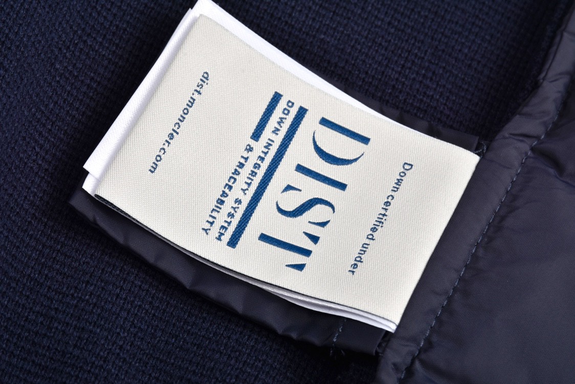 Moncler 蒙口 针织拼接羽绒拉链夹克 长袖 外套 黑色 蓝色 F20919B50700A9341777