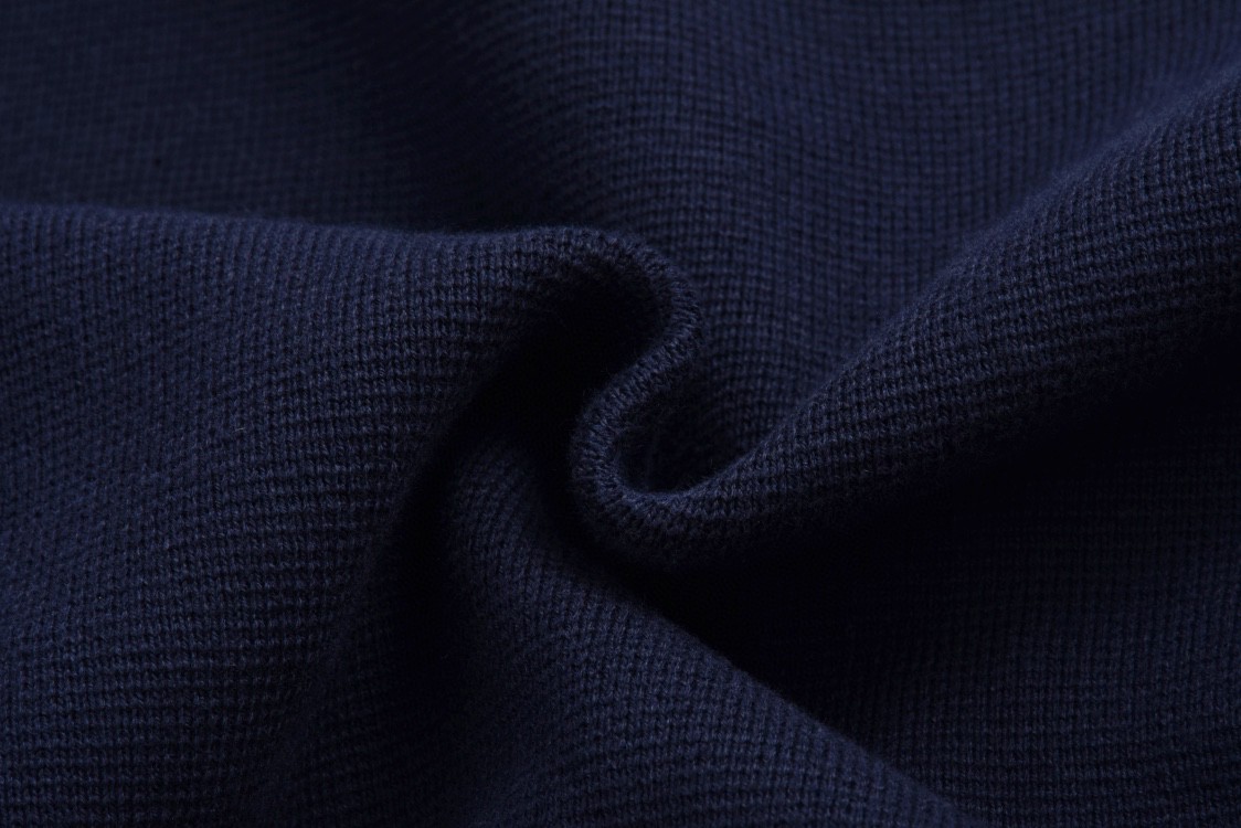 Moncler 蒙口 针织拼接羽绒拉链夹克 长袖 外套 黑色 蓝色 F20919B50700A9341777