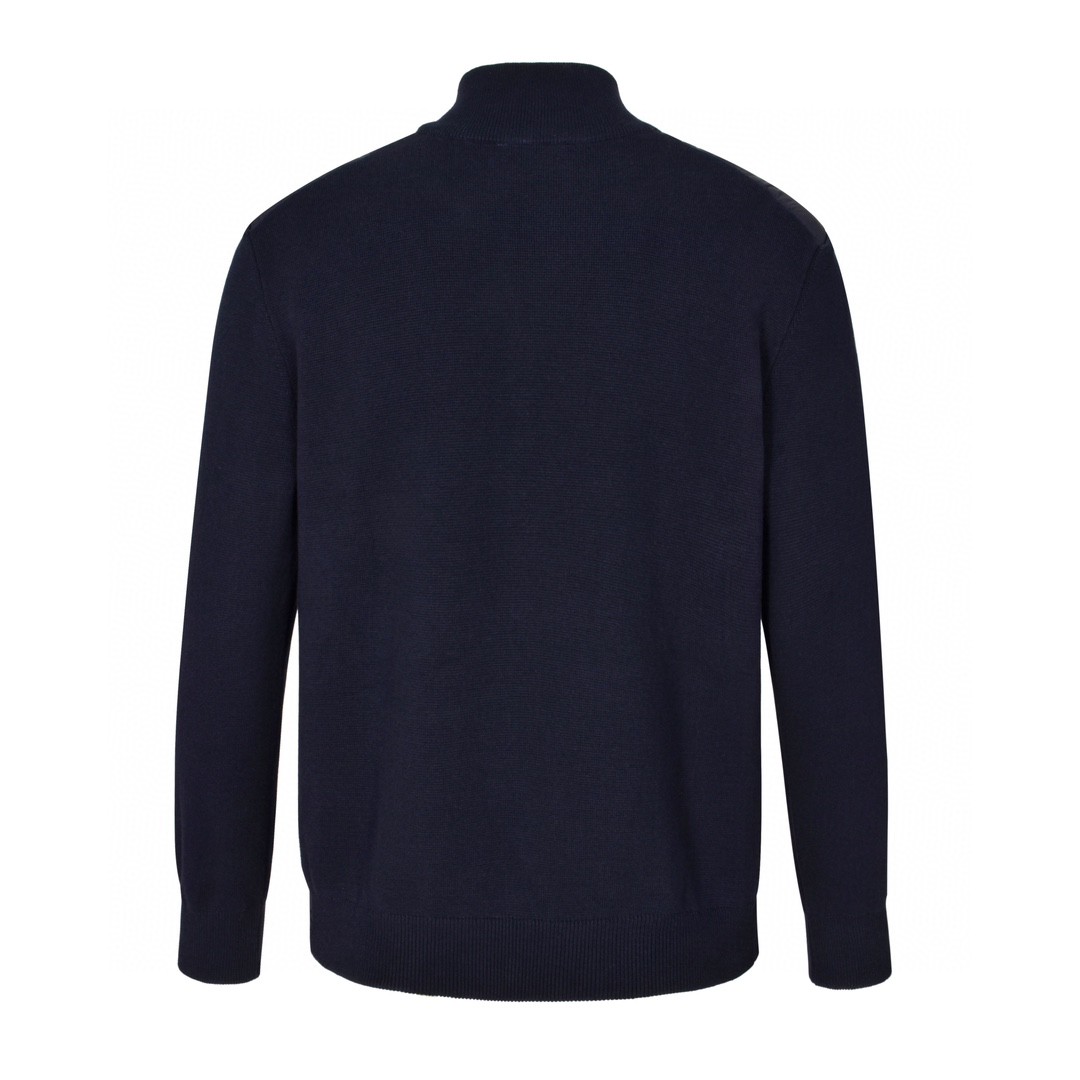 Moncler 蒙口 针织拼接羽绒拉链夹克 长袖 外套 黑色 蓝色 F20919B50700A9341777