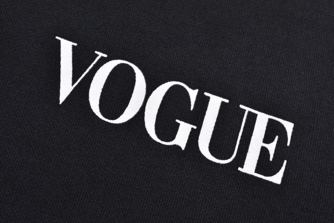 Balenciaga 巴黎世家 Vogue 联名 字母灯塔印花拉链连帽卫衣 外套 长袖 秋冬 黑色 803264TRVP69374