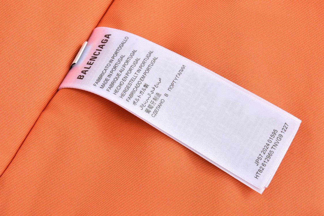 Balenciaga 巴黎世家 四袖拼接拉链连帽棉服 夹克 外套 长袖 黑色