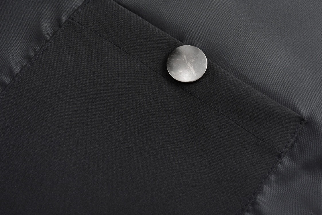 PRADA 普拉达 纯色徽标拉链工装夹克 外套 长袖 黑色 292103-11HJ-F0002-S-231