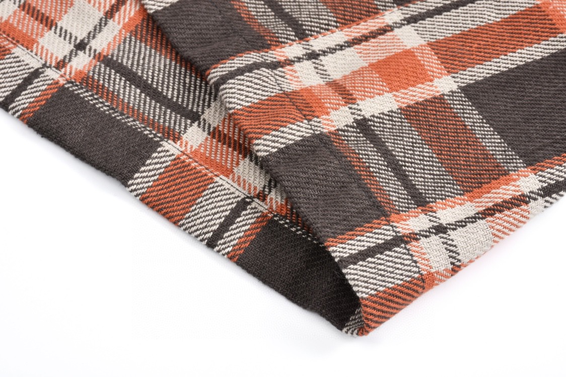 Chrome Hearts 克罗心 格子单排扣衬衫 长袖 外套 红棕色