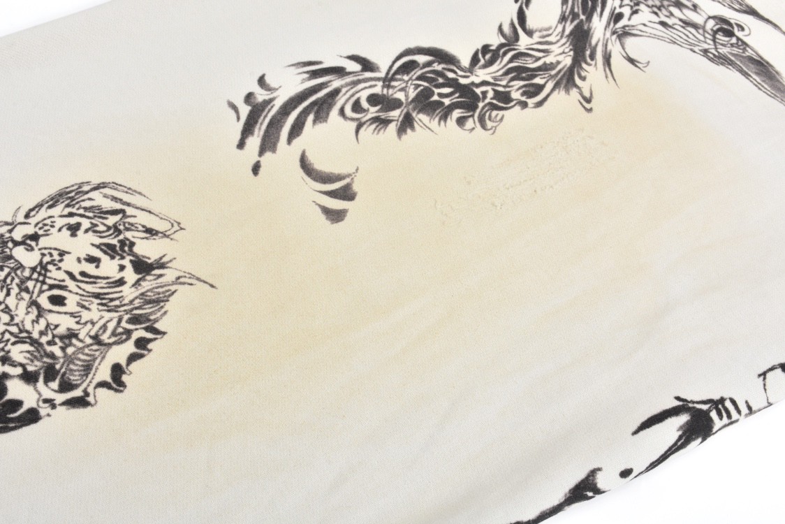 Balenciaga 巴黎世家 涂鸦印花图案运动裤 长裤 裤子 休闲裤 白色 787357TQVK13307