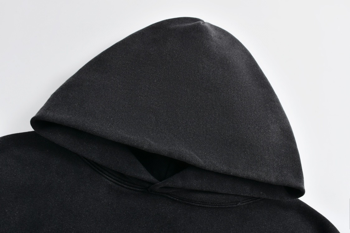 [Copy]Balenciaga 巴黎世家 红色刺绣字母logo连帽卫衣 外套 长袖 秋冬 黑色 803265TRVN21048