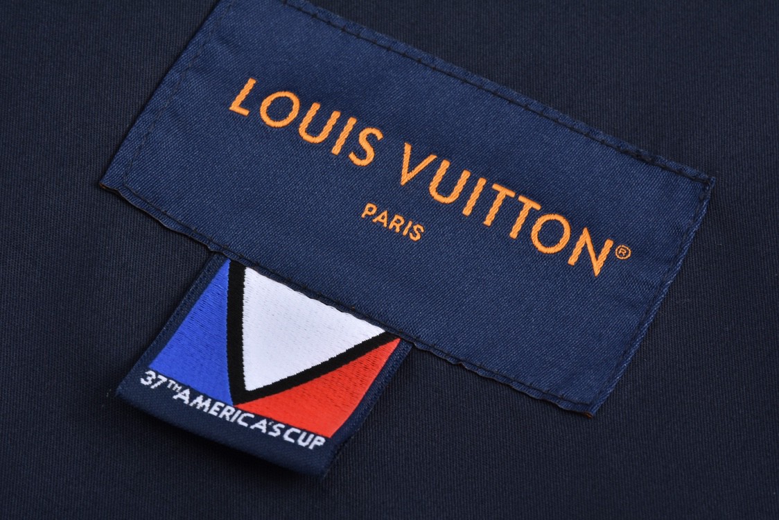 LOUIS VUITTON 路易威登 美洲杯联名 棋盘格西装外套 夹克 长袖 外套 1AFVN4