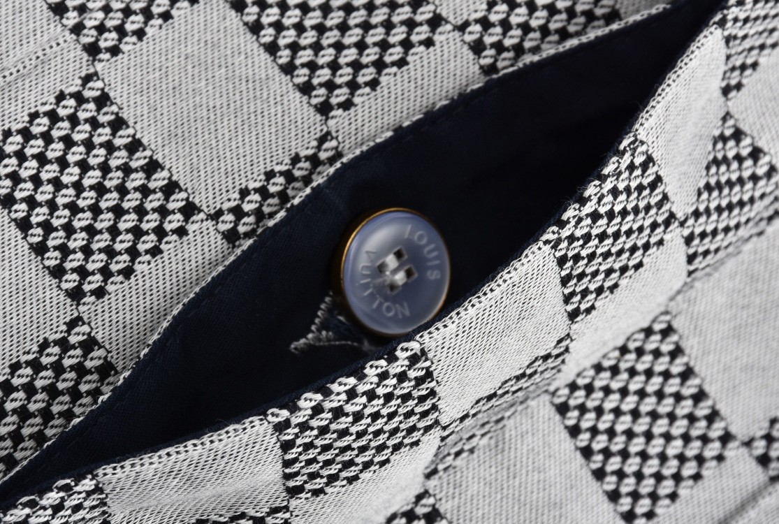 LOUIS VUITTON 路易威登 美洲杯联名 棋盘格西装外套 夹克 长袖 外套 1AFVN4