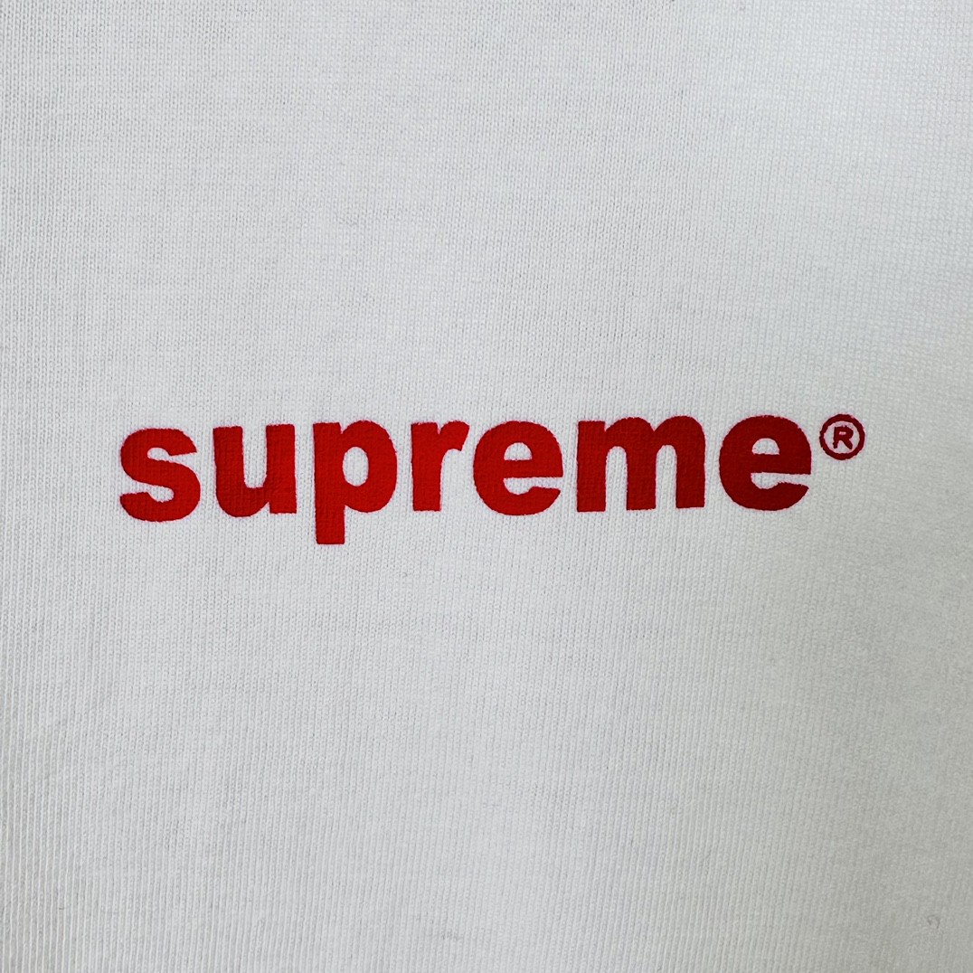 Supreme FW24 WEEK1 Money Tee 背面字母十字架印花短袖 T恤 黑色 白色 SUP-FW24-012