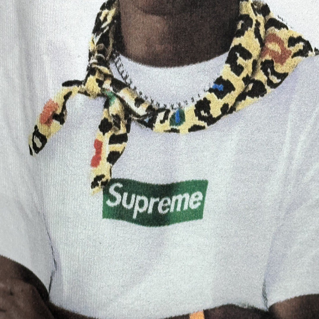 Supreme FW24 Tyler The Creator Tee 肖像印花短袖 T恤 黑色 白色 蓝色 SUP-FW24-002