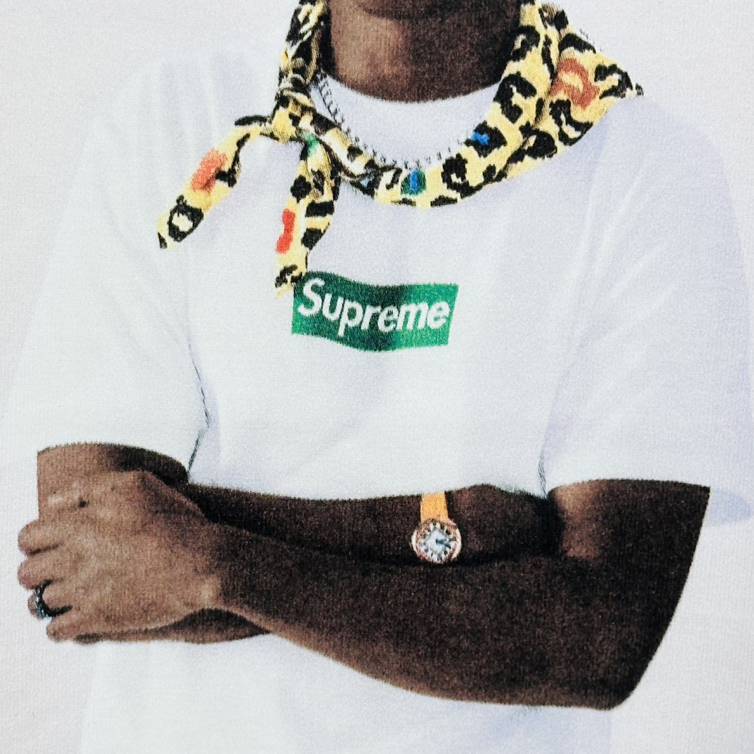 Supreme FW24 Tyler The Creator Tee 肖像印花短袖 T恤 黑色 白色 蓝色 SUP-FW24-002