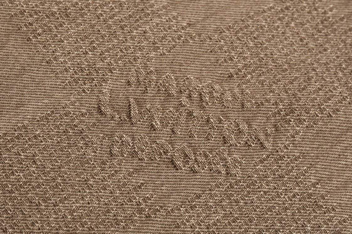 LOUIS VUITTON 路易威登 Timberland 棋盘格暗纹提花牛仔裤 休闲裤 裤子 长裤 棕色 1AFX42