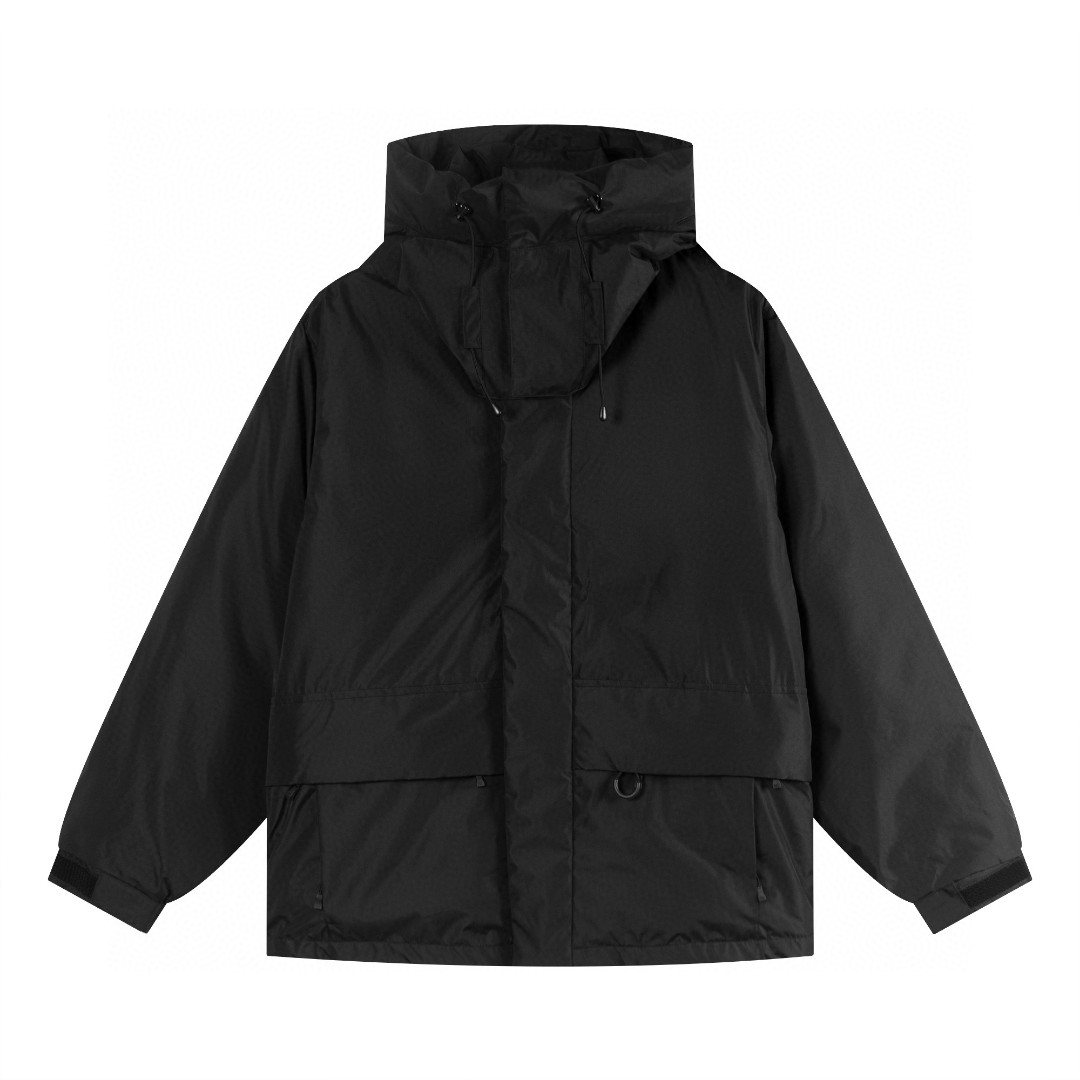 DAIWA PIER39 GORE TEX INFINIUM EXPEDITION 中长款拉链连帽羽绒服 外套 保暖 卡其色 黑色