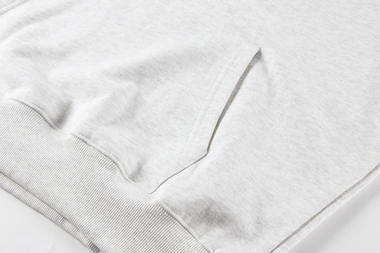 BEAMS 联名 L.L.Bean 刺绣字母logo连帽卫衣 长袖 秋冬季 休闲 绿色 白色